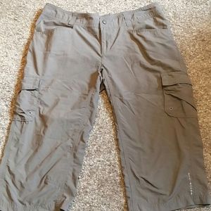 Columbia Hiking Capris size 8